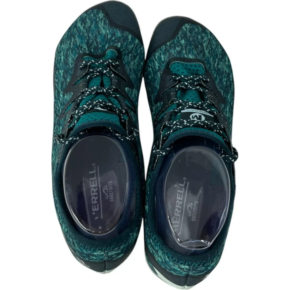 Merrell Shoes Women's Size 9 Turquoise Vapor Glove 5 Lace Up Trail Running